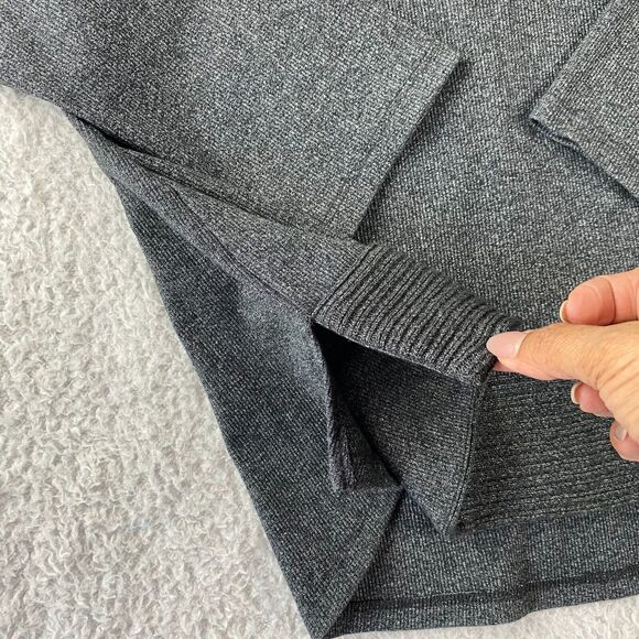 Rafaella Charcoal Gray Women's Turtleneck Sweater Size L Jumper - Picture 7 of 10